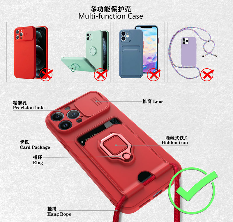 Iphone Phone Case Multi-funtion RC019002(图1)