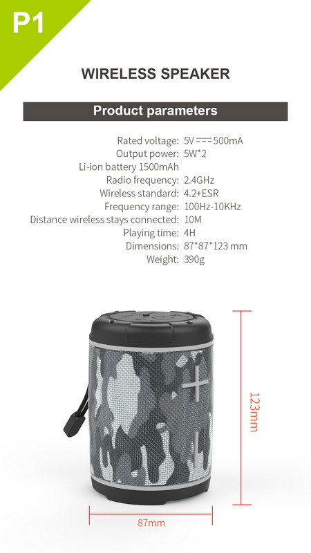 Bluetooth Speaker Waterproof RC006P1(图4)