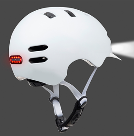 Smart Helmet with LED Front and Rear light(图2)
