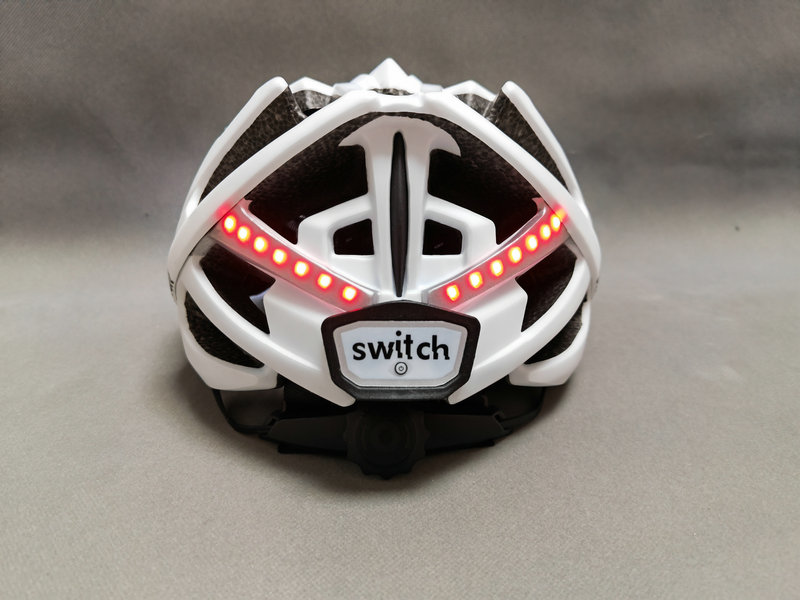 Smart Cycling Helmet With Turn Signal And Bluetooth RC001BONE(图3)