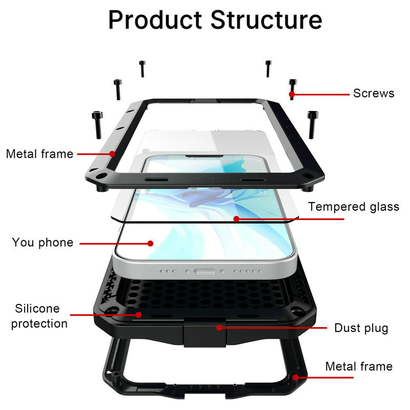 Waterproof Case Iphone Alloy RC011002(图4)